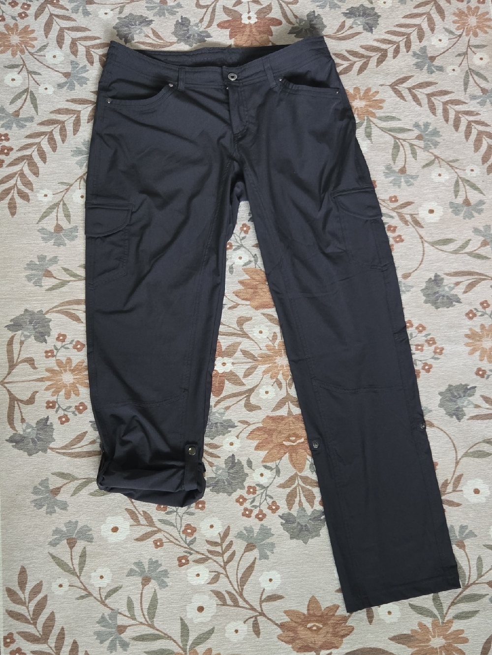 Grey Kuhl Kliffside Convertible Outdoor Hiking Climbing Pants Size 12 Regular
